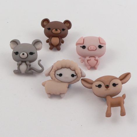 Dress It Up 'Animal Cuties' Button Pack