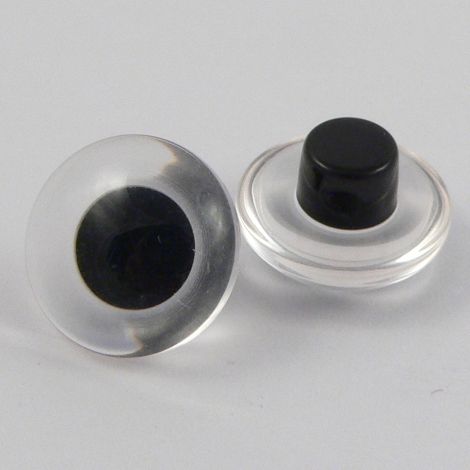 11mm Clear Eye Shank Button 