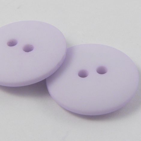 20mm Lilac Matt Smartie Style 2 Hole Button