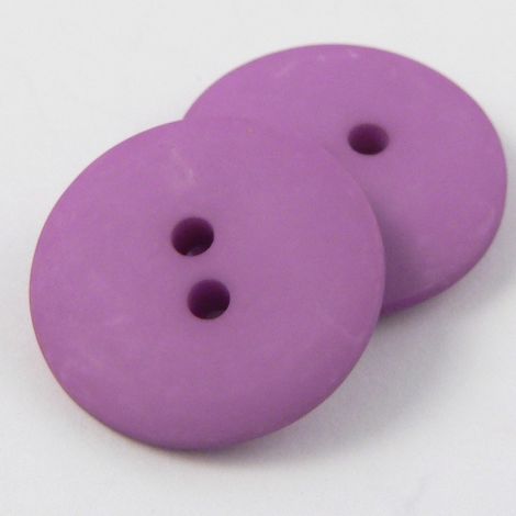 10mm Magenta Matt Smartie Style 2 Hole Button