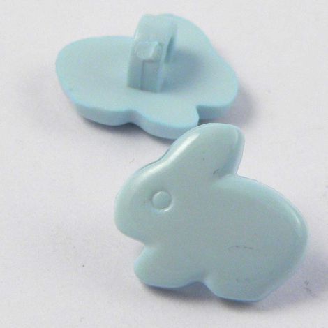 13mm Blue Rabbit Shank Button