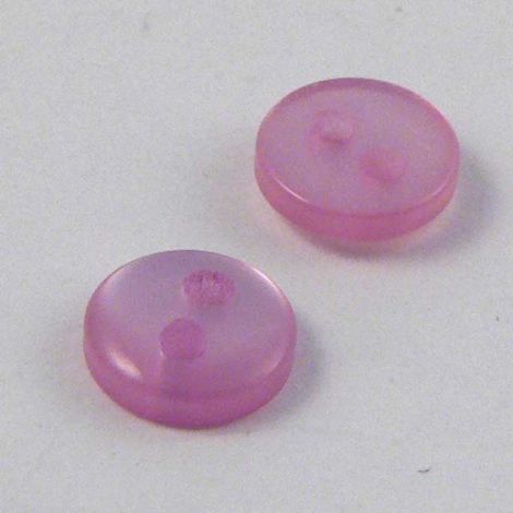 6mm Pearl Lilac 2 Hole Button