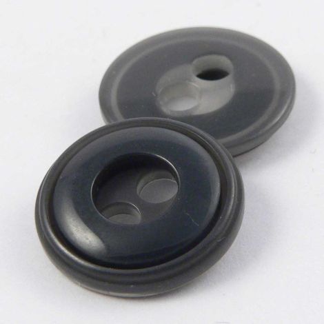 15mm Pearl Blue/Grey 2 Hole Sewing Button