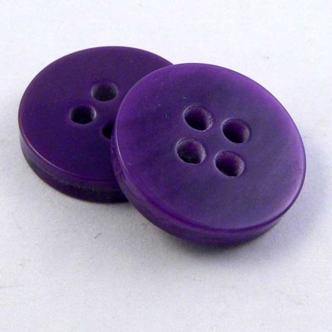 15mm Purple 4 Hole Sewing Button