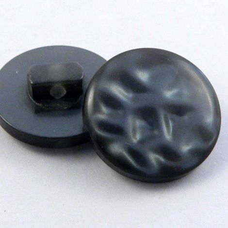 15mm Grey Pearl Textured Shank Button