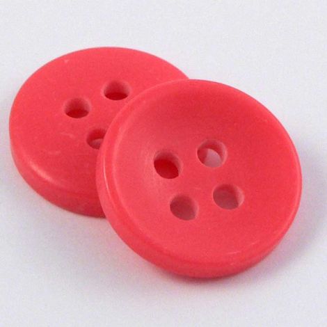 18mm Pink Sunken 4 Hole Sewing Button