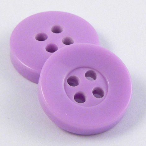 15mm Lilac 4 Hole Sewing Button