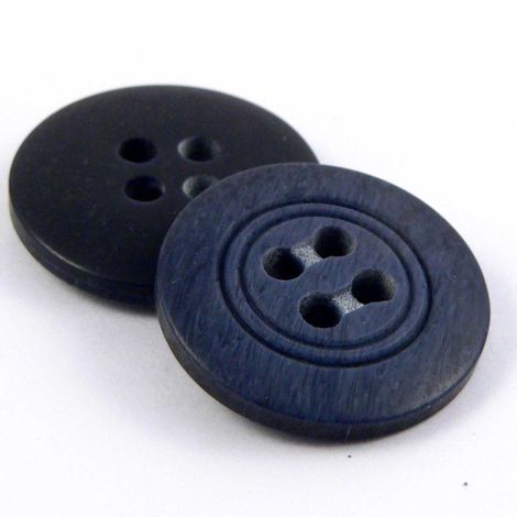 18mm Navy Blue 4 Hole Sewing Button