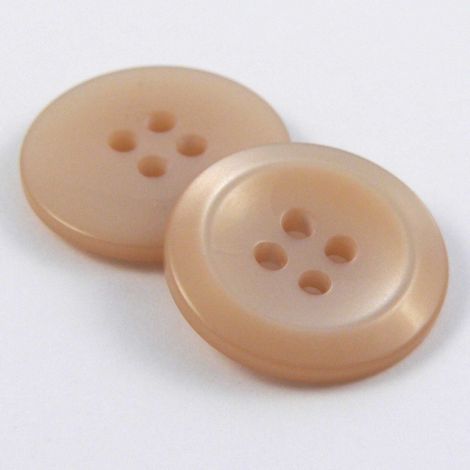 20mm Champagne Pearl 4 Hole Sewing Button 