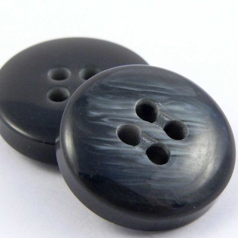19mm Grey Luxurious 4 Hole Sewing Button