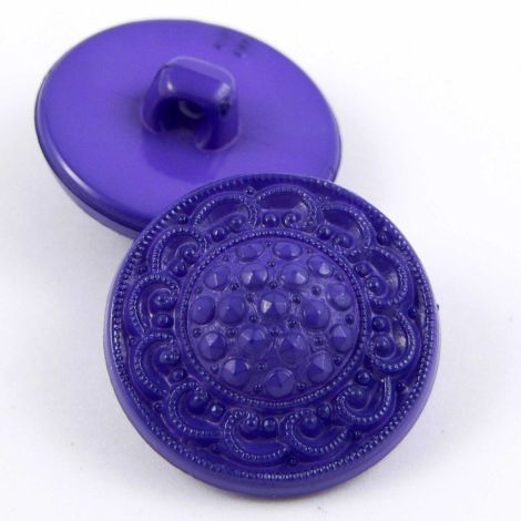23mm Purple Elegant Domed Shank Sewing Button