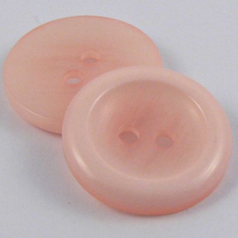 20mm Pale Pink Marble 2 Hole Sewing Button