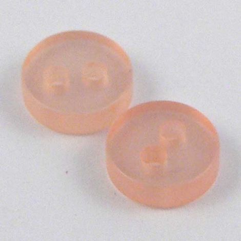 6mm Pearl Blush Pink 2 Hole Button
