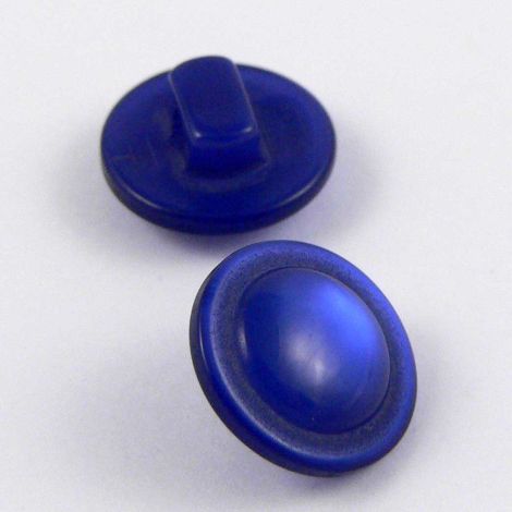 11mm Pearl Royal Blue Shank Sewing Button