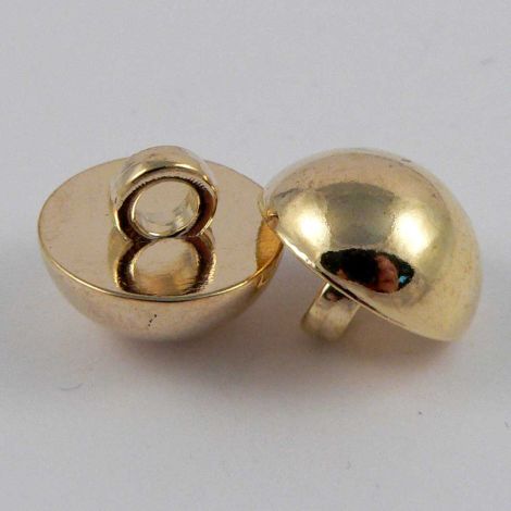 12mm Gold Shank Sewing Button