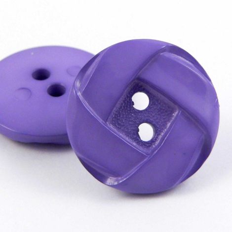 20mm Lavender Plaited 2 Hole Sewing Button