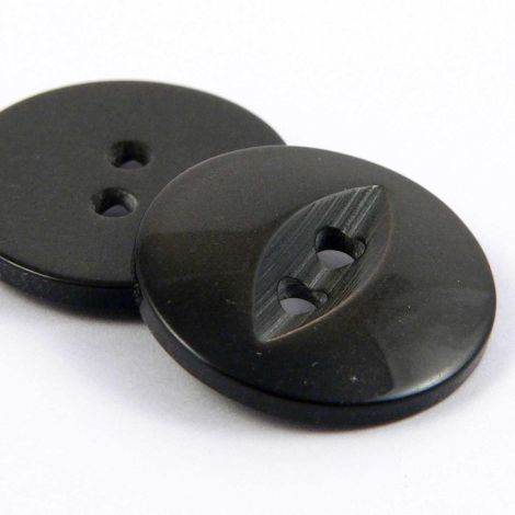 16mm Pearl Dark Bown Fisheye 2 Hole Sewing  Button