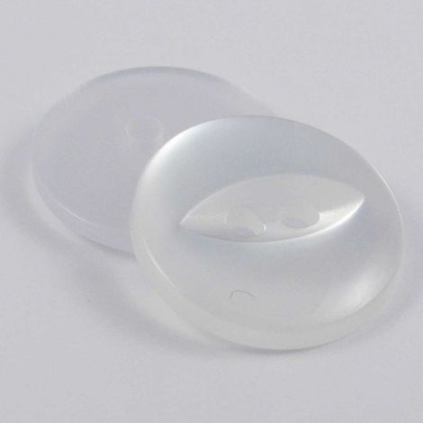 16mm Pearl Opaque Fisheye 2 Hole Sewing  Button