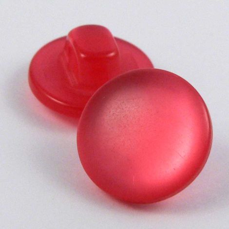 11mm Pearl Rose Pink Flat Shank Sewing Button