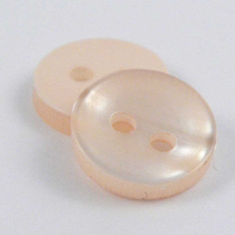 11mm Pearl Pale Pink 2 Hole Sewing  Button