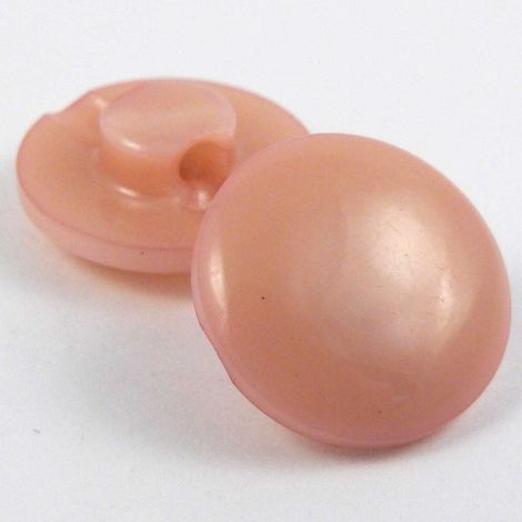 14mm Nude Pink Flat Shank Sewing Button