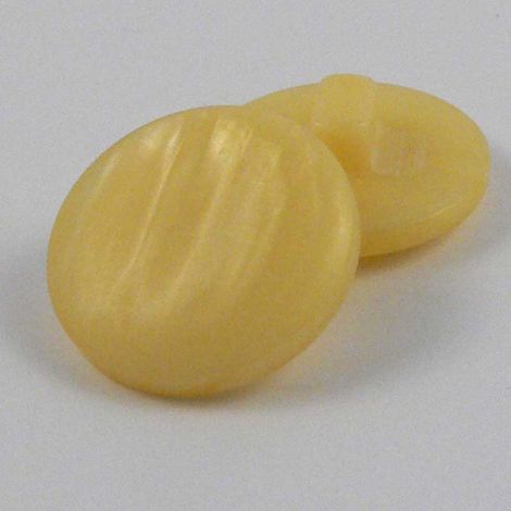 18mm Yellow Iridescent Shank Sewing Button