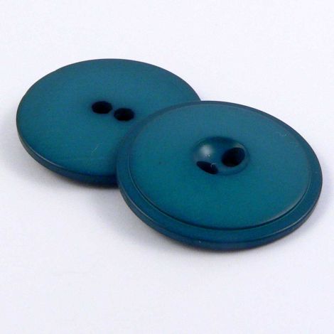 23mm Teal Green Elegant 2 Hole Suit Button