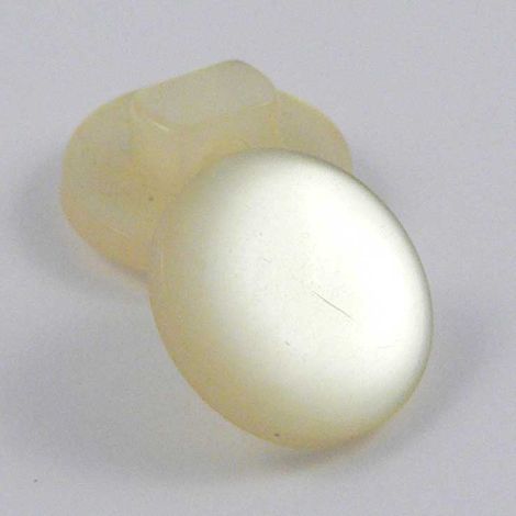 11mm Pearl lemon Flat Shank Sewing Button