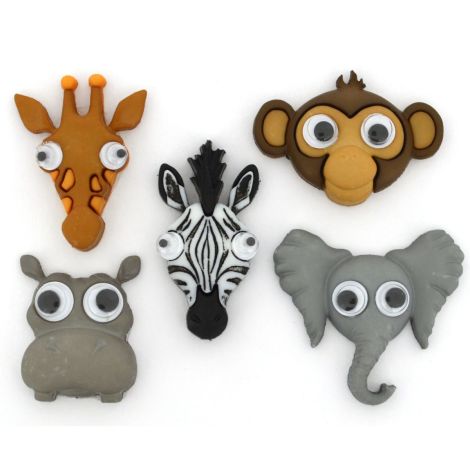 Dress It Up 'Life's a Zoo' Button Pack