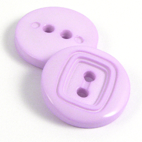 22.5mm Lilac 2 Hole Sewing Button