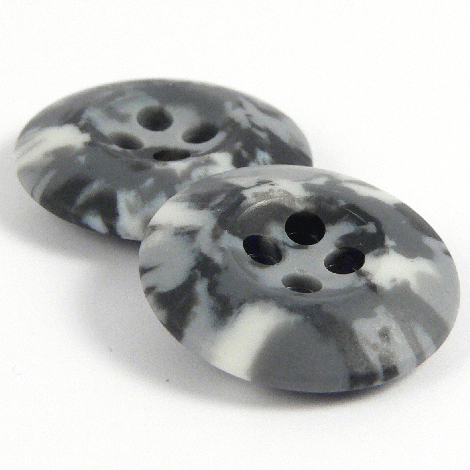 15mm Grey Camouflage Urea 4 hole Suit Button