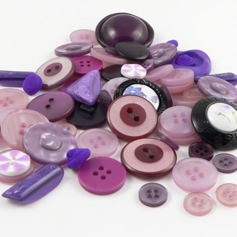 The Purple Collection Assorted 50g Button Pack
