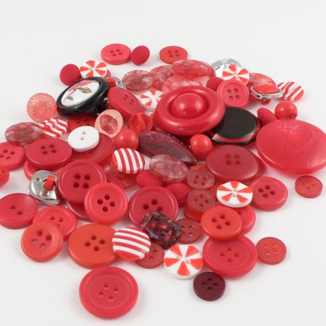 The Red Collection Assorted 50g Button Pack