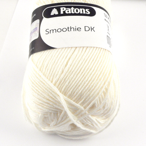 100gram Cream Patons Smoothie DK 100% Acrylic Wool