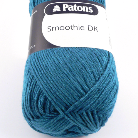 100gram Teal Patons Smoothie DK 100% Acrylic Wool