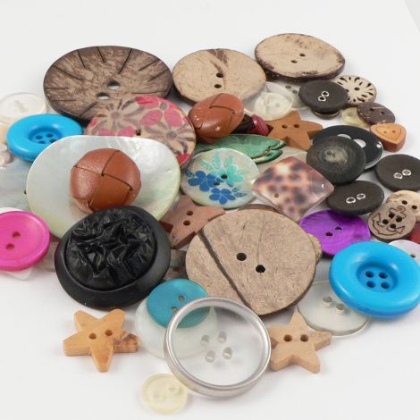 The 'SECONDS' Collection Assorted 100g Button Pack