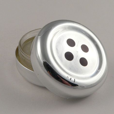 42mm Vanilla Flavoured 4 Hole Button Pot of Lip Gloss