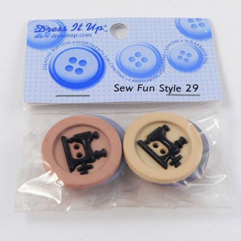 Vintage Dress It Up 'Sew Fun Style  29' Button Pack