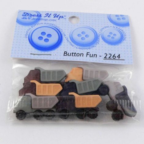 Vintage Dress It Up 'Button Fun 2264' Button Pack
