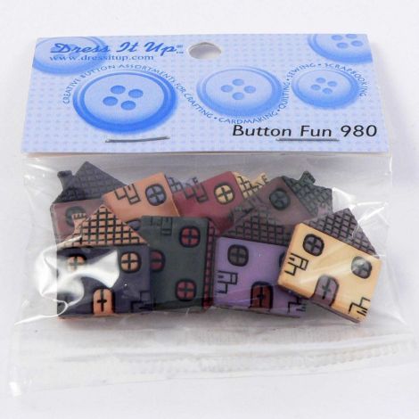 Vintage Dress It Up 'Button Fun 980' Button Pack