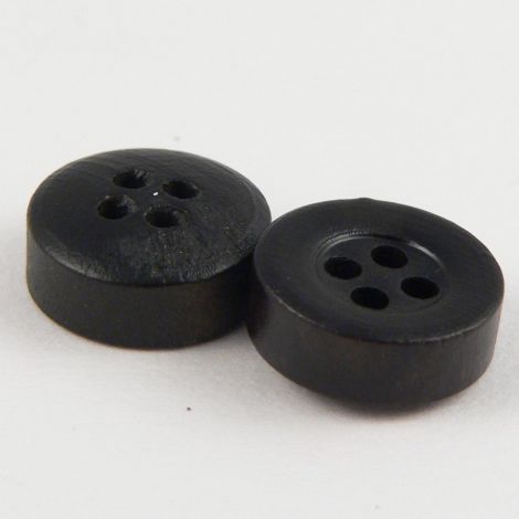 13mm dark wooden buttons, shirt sewing buttons, small knitting buttons