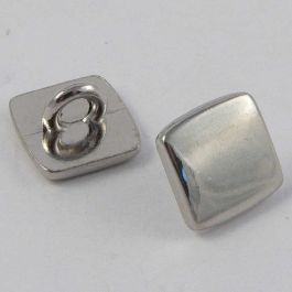 10mm Chrome Metal Shank Upholstery Button - Totally Buttons