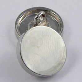 10mm Chrome Metal Shank Upholstery Button - Totally Buttons