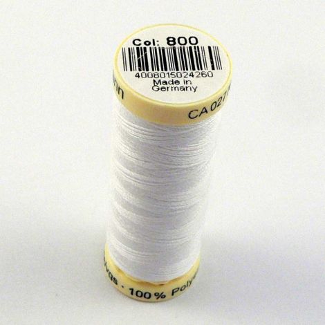 White Thread Gutermann 800