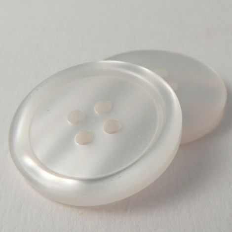 30mm Opaque Plastic 4 Hole Sewing Button