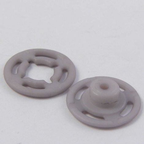 15mm Grey Press Button