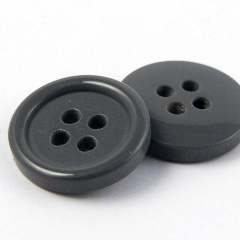 20mm Grey Blazer/Suit 4 Hole Button