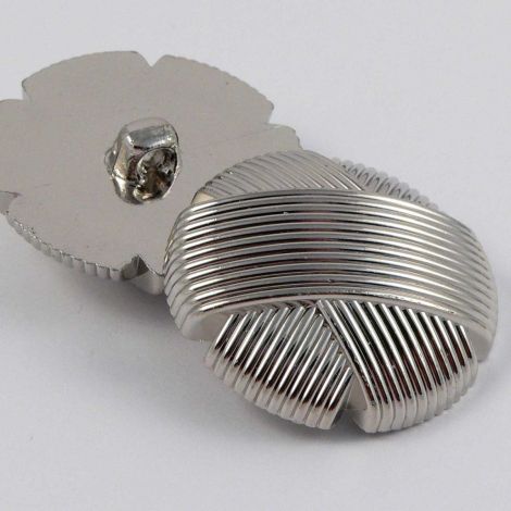 29mm Contemporary Silver Shank Coat Button