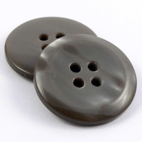 29mm Pearlised Mocha 4 hole Coat Button 
